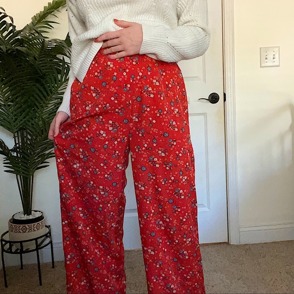 Japna | Floral Wide Leg Pants - Picture 5 of 6